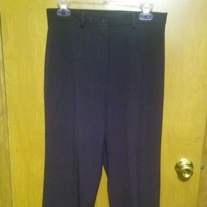 Bay Studio Black Dress Slacks 8R Great Shape!